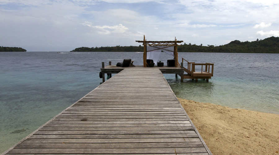 Solomons sinking Five Pacific reef islands swallowed by rising sea